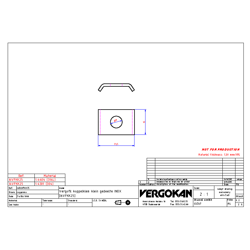 COMMERCIAL INOXVFKK25